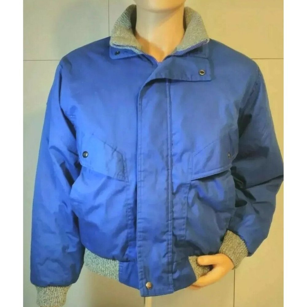 Vintage Blue Aspen Country Lightweight Jacket Size Medium